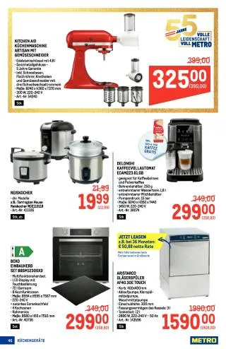 METRO Flugblatt Food - Profi von 9. Juli bis 22. Juli 2026 - Flugblätt seite  46