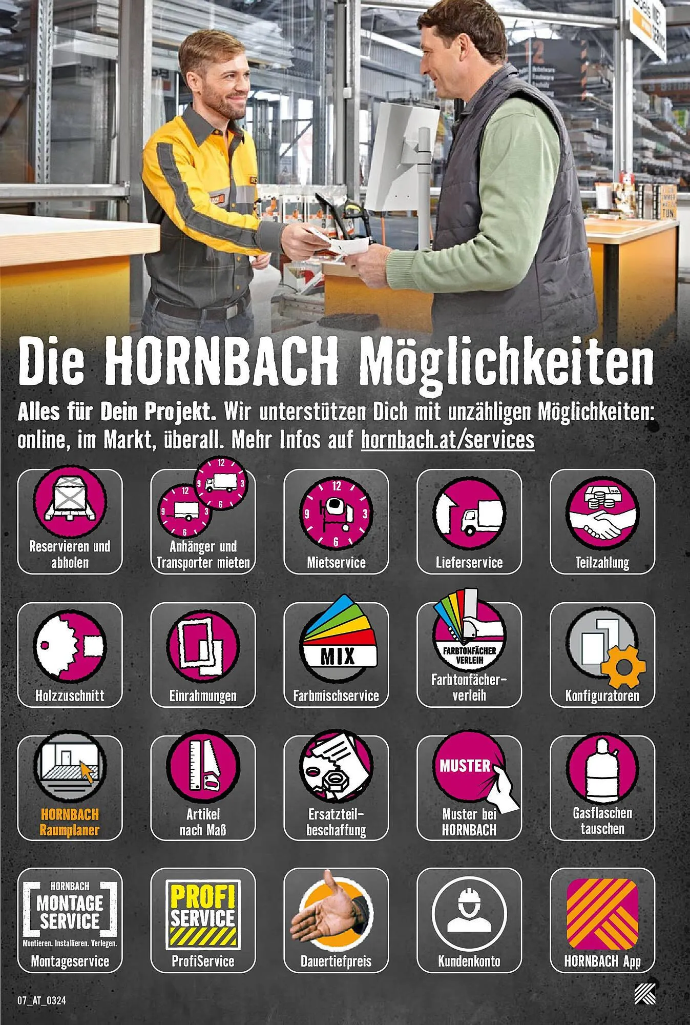Hornbach Flugblatt von 5. März bis 5. April 2024 - Flugblätt seite 7