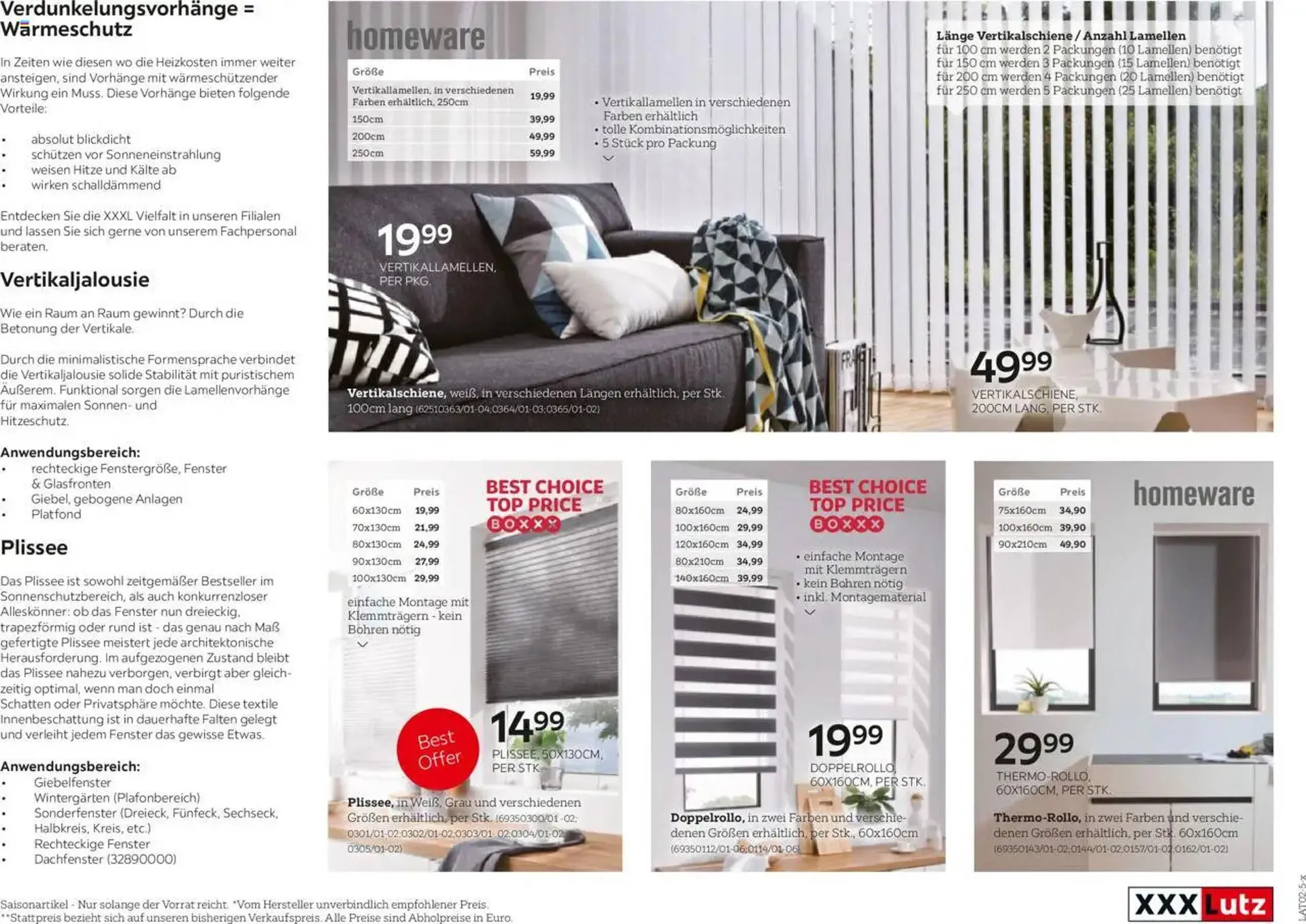 XXXLutz Flugblatt von 10. Februar bis 31. Dezember 2025 - Flugblätt seite  167