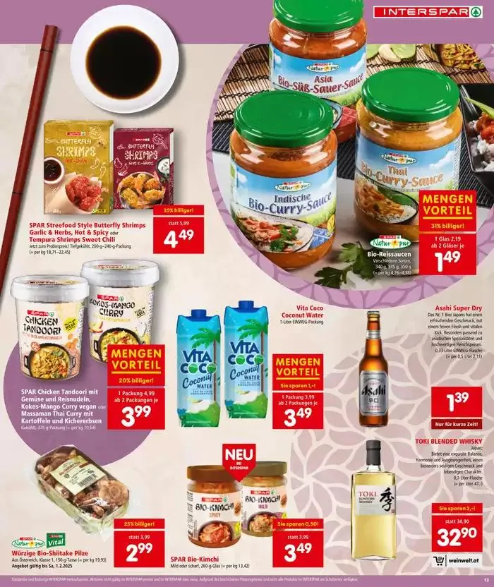 Exklusive Schnäppchen von 30. Jänner bis 13. Februar 2025 - Flugblätt seite 13