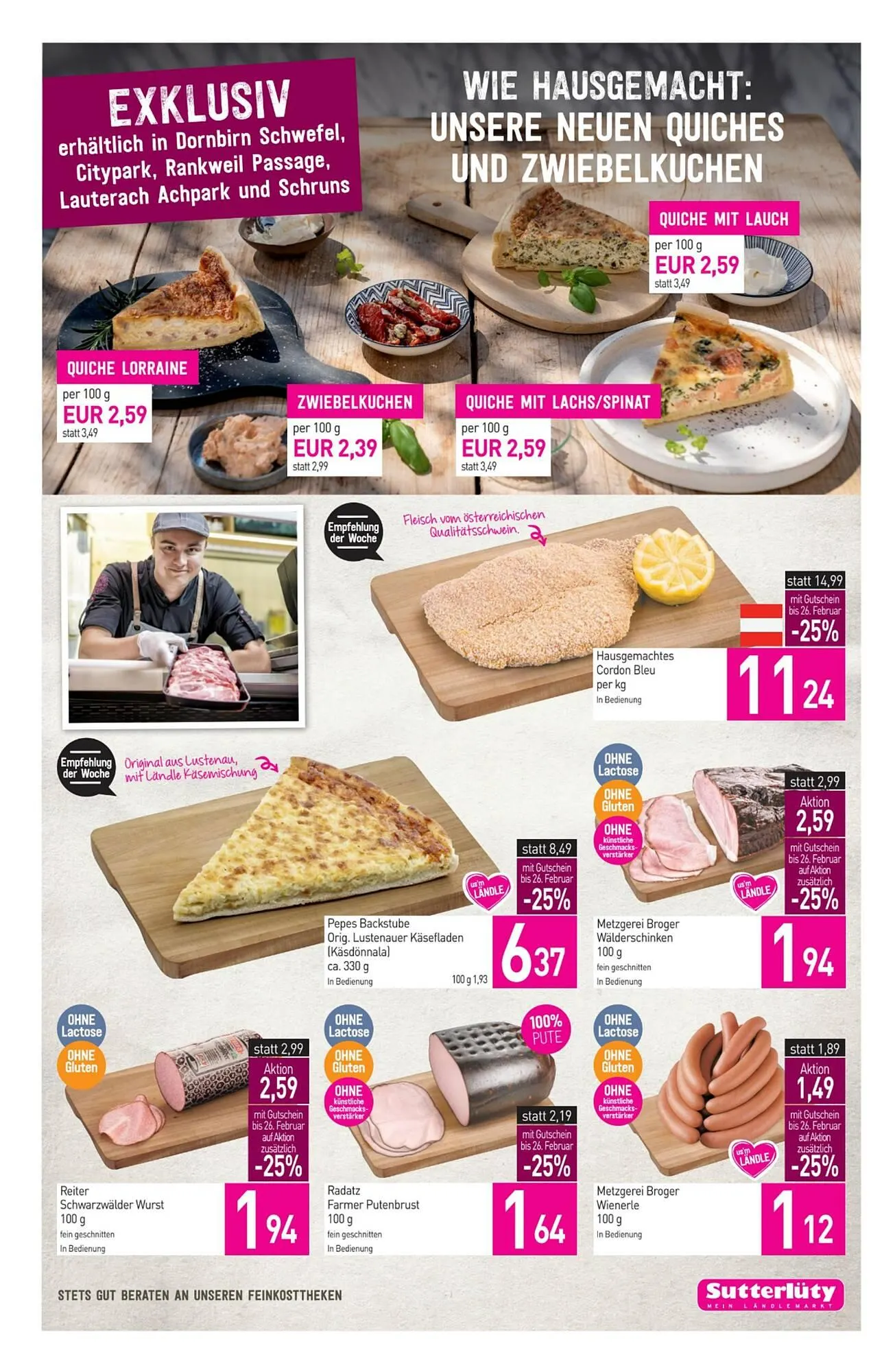 Sutterlüty Flugblatt von 19. Februar bis 25. Februar 2026 - Flugblätt seite  7
