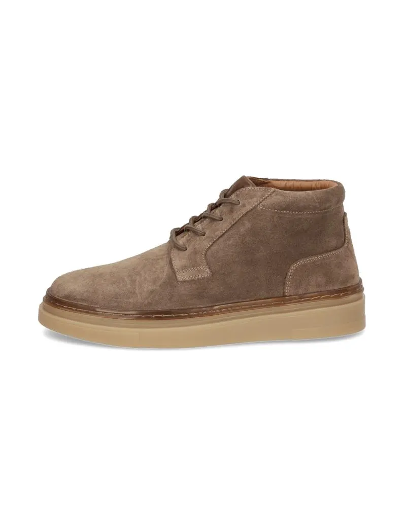 Veloursleder Sneaker Mid Cut