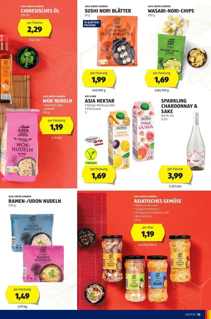 Blättern Sie online im HOFER Flugblatt von 19. Juni bis 3. Juli 2024 - Flugblätt seite  17