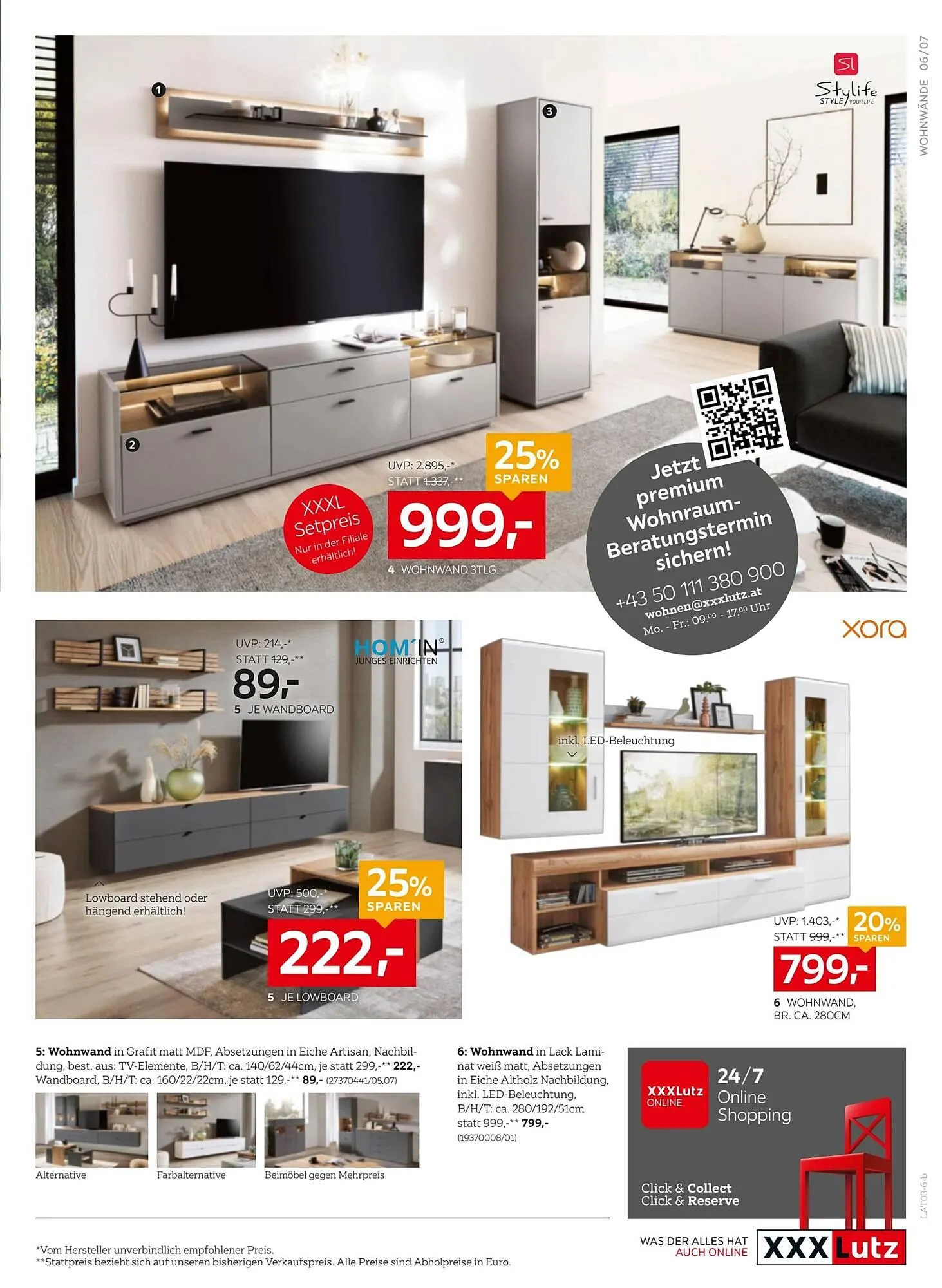 XXXLutz Prospekt von 4. März bis 10. März 2026 - Flugblätt seite  7