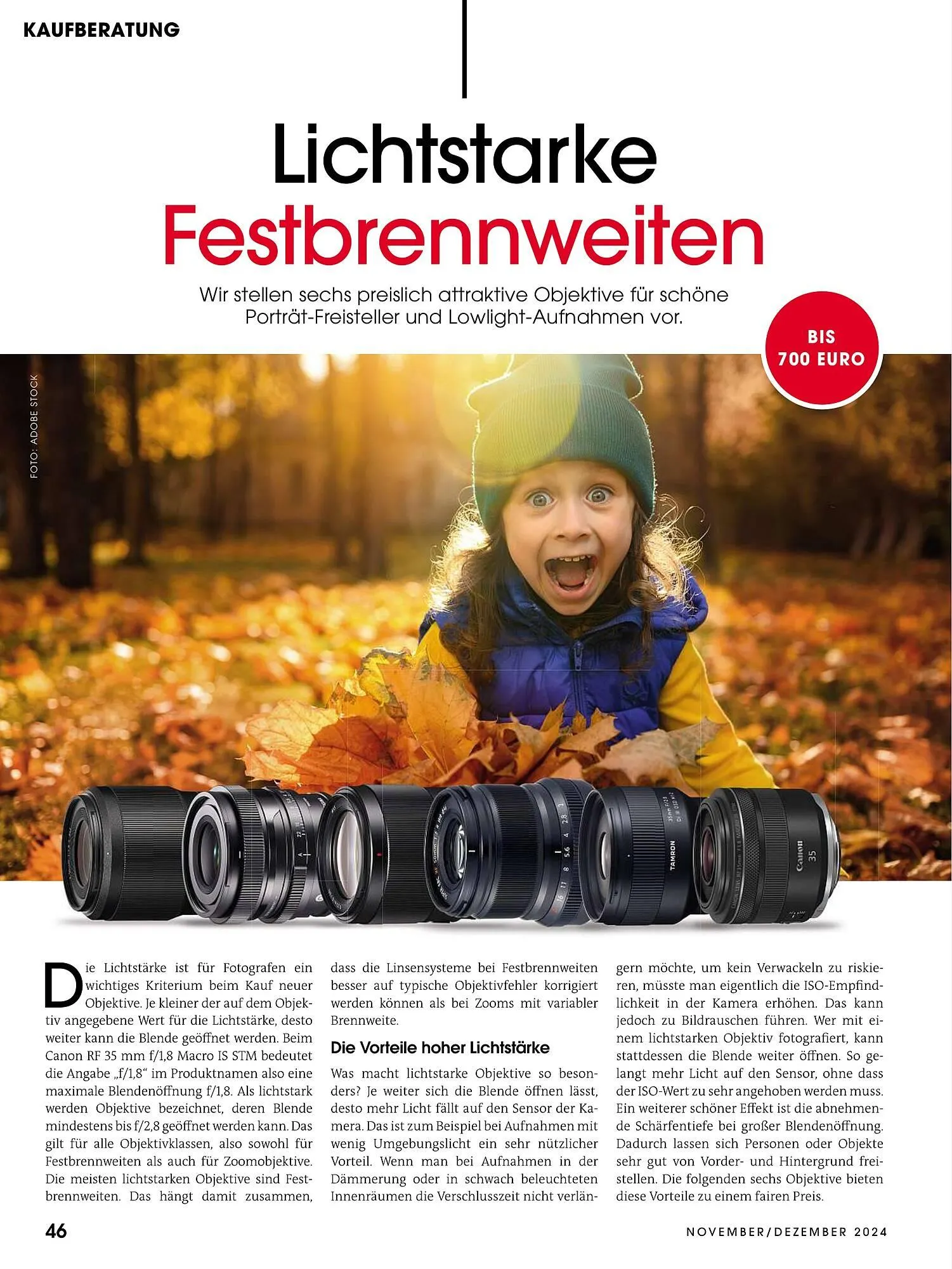 RINGFOTO Flugblatt von 1. November bis 31. Dezember 2024 - Flugblätt seite  46