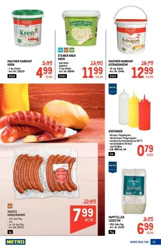 METRO Flugblatt - Metro profi von 20. August bis 2. September 2026 - Flugblätt seite  13