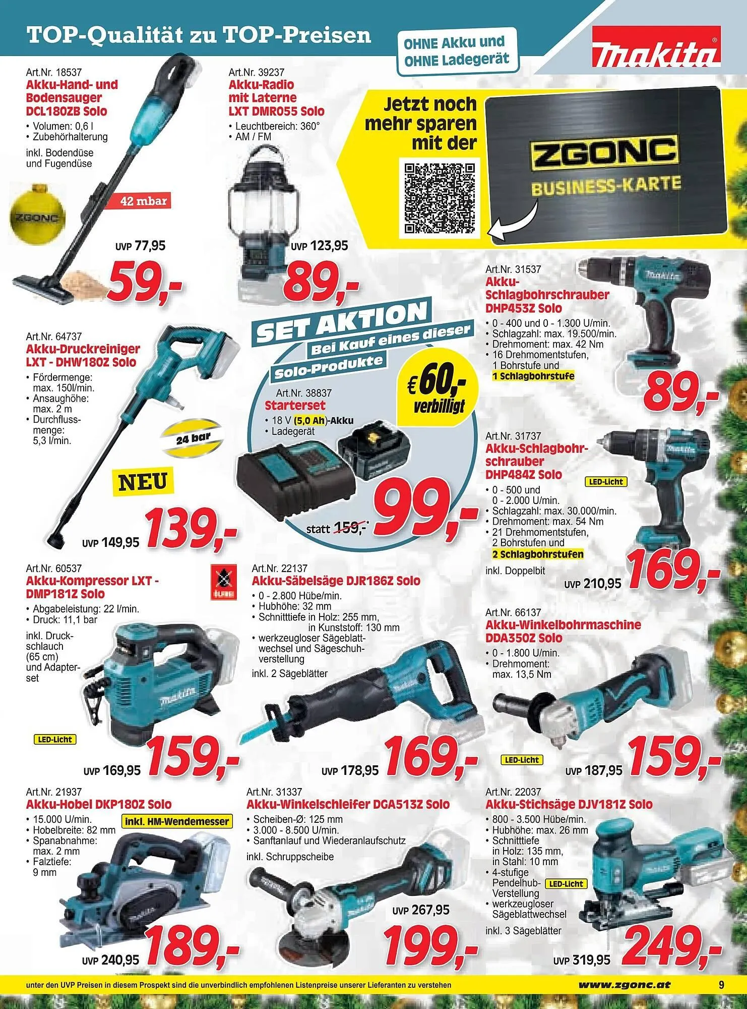 Zgonc Flugblatt von 15. Dezember bis 31. Dezember 2025 - Flugblätt seite  9