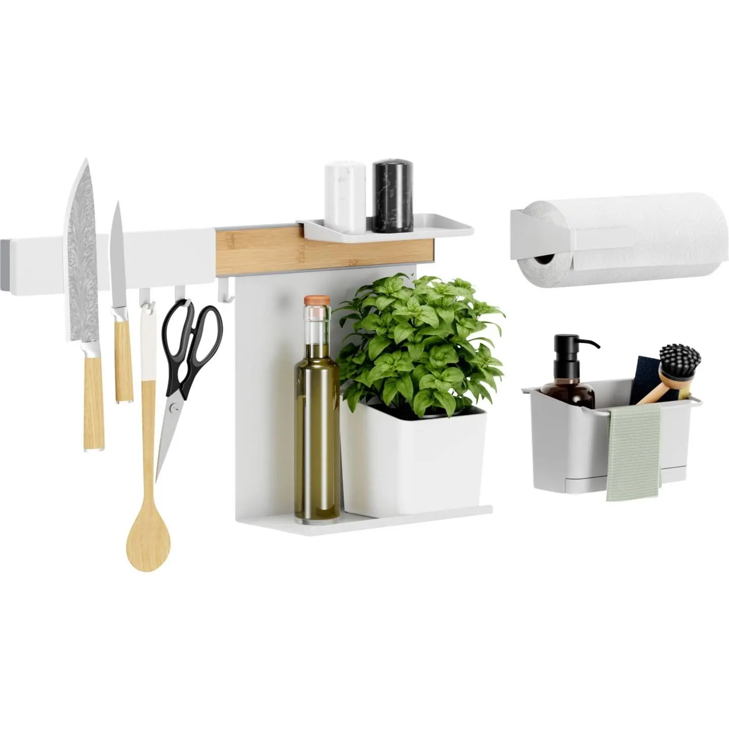 tesa 70043-00000-00 Kombi-Set Weiß 1 Set