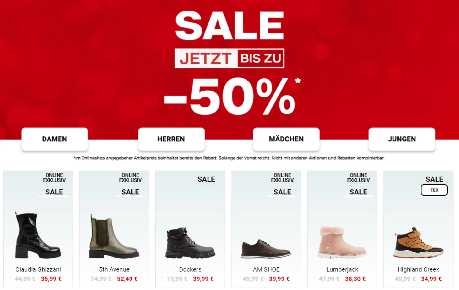 Deichmann Flugblatt von 19. Dezember bis 26. Dezember 2023 - Flugblätt seite