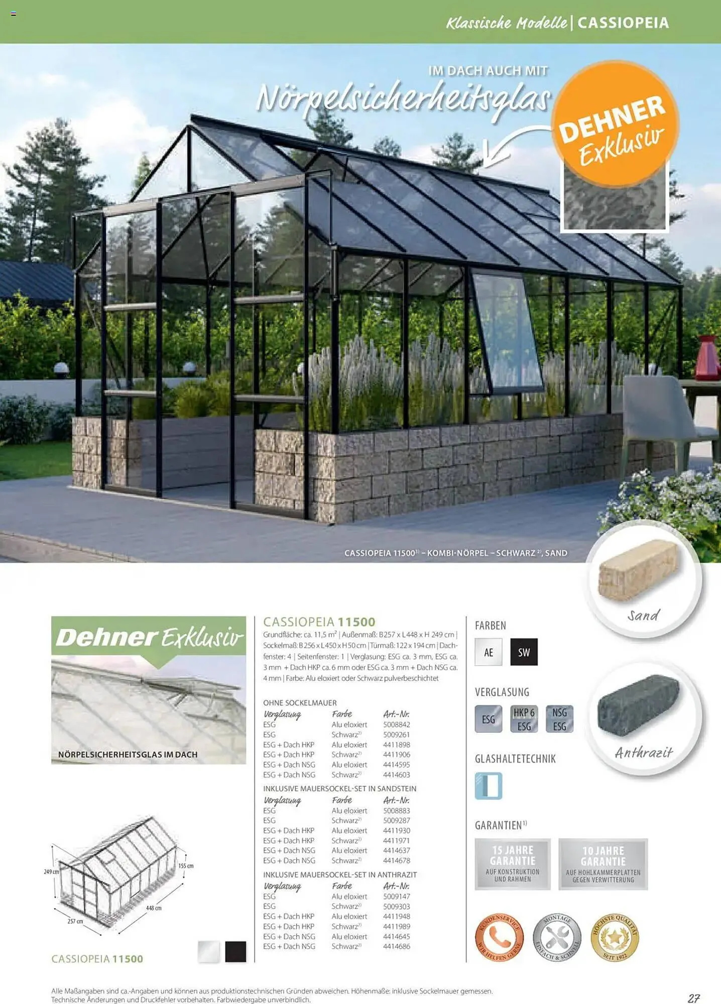 Dehner Prospekt von 1. Januar bis 31. Dezember 2025 - Prospekt seite 27