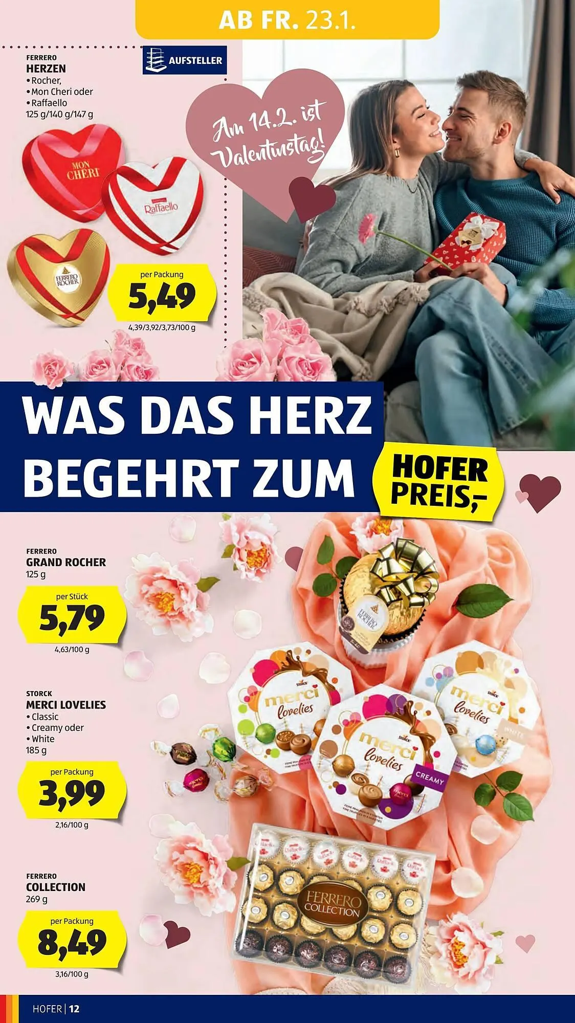 Hofer Flugblatt von 23. Jänner bis 30. Jänner 2026 - Flugblätt seite  14