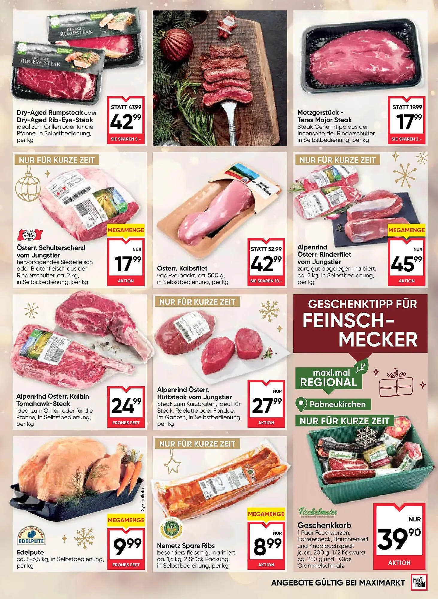 Maximarkt Flugblatt von 11. Dezember bis 31. Dezember 2025 - Flugblätt seite  7
