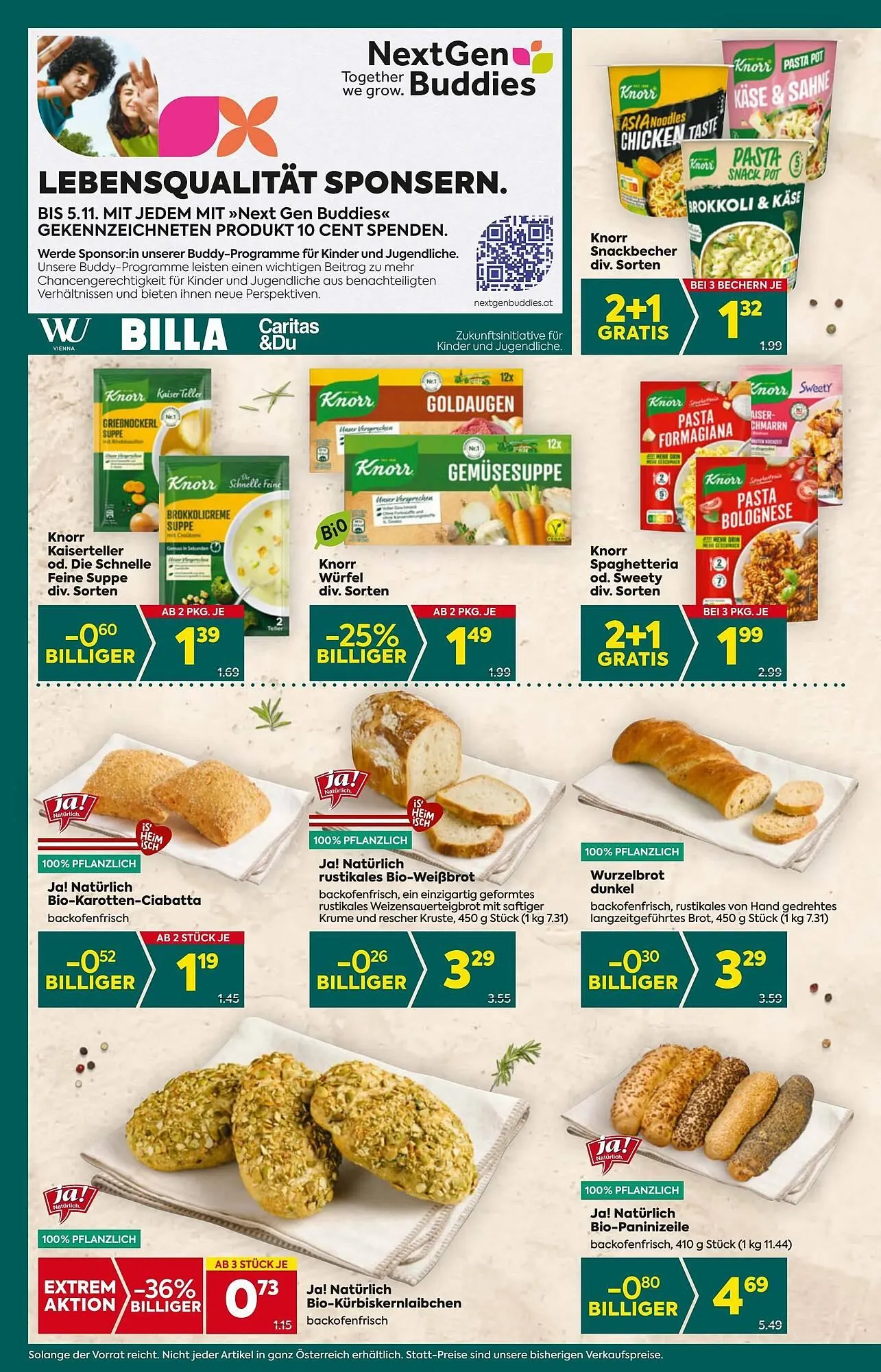 Billa Flugblatt von 6. November bis 12. November 2025 - Flugblätt seite 12