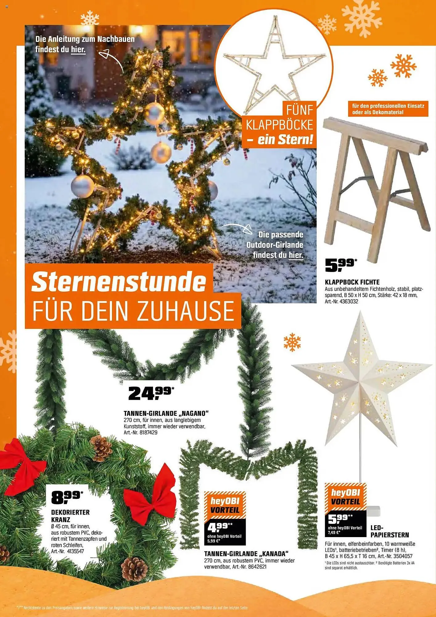 OBI Flugblatt von 14. November bis 30. November 2025 - Flugblätt seite 4