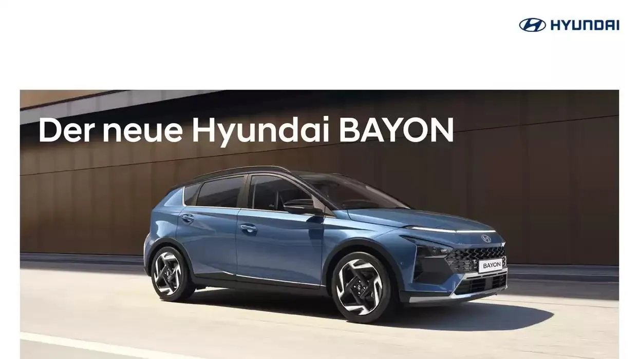 Hyundai BAYON von 28. Jänner bis 28. Jänner 2026 - Flugblätt seite  1