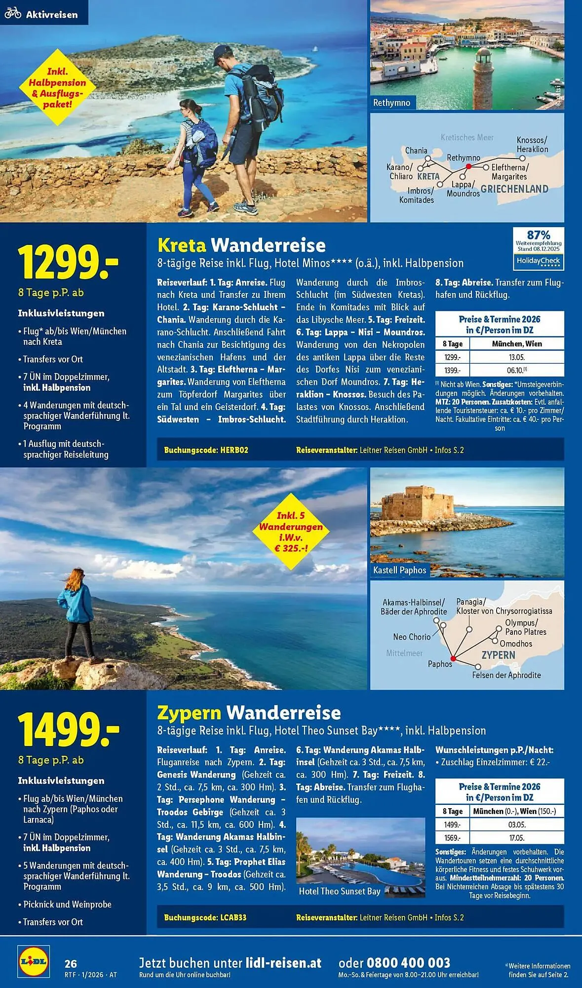 Lidl Flugblatt von 14. Jänner bis 15. Februar 2026 - Flugblätt seite  26