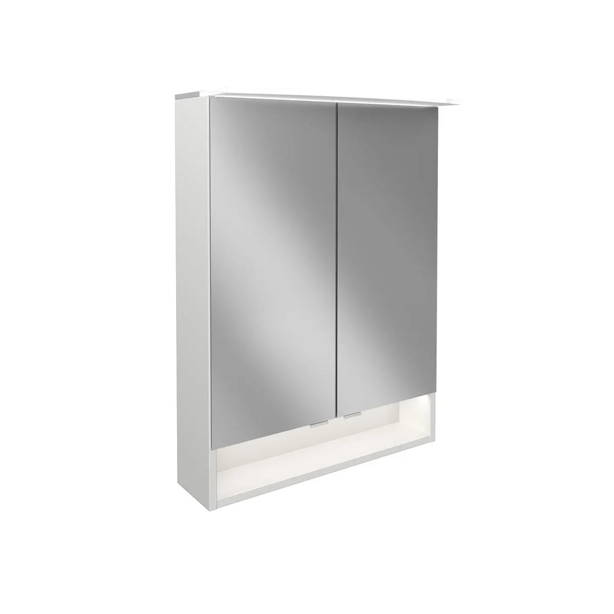 Fackelmann Spiegelschrank B.Style 600 x 812 x 153 mm Weiß LED
