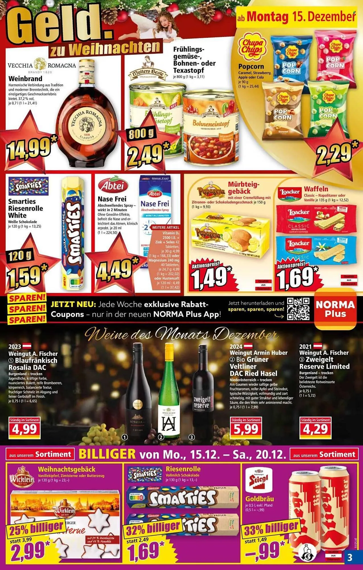 Norma Prospekt von 15. Dezember bis 20. Dezember 2025 - Flugblätt seite 3