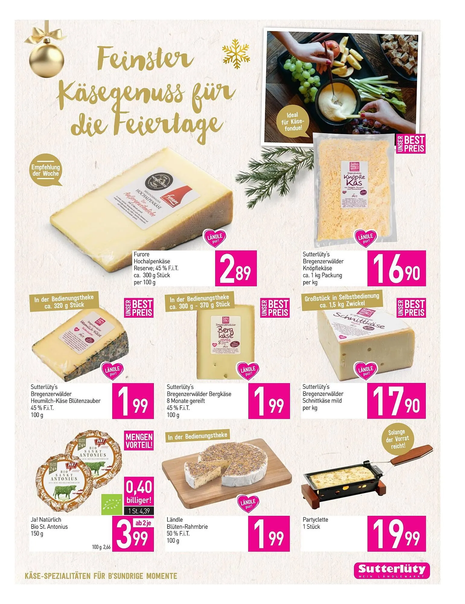 Sutterlüty Flugblatt von 11. Dezember bis 16. Dezember 2025 - Flugblätt seite  11