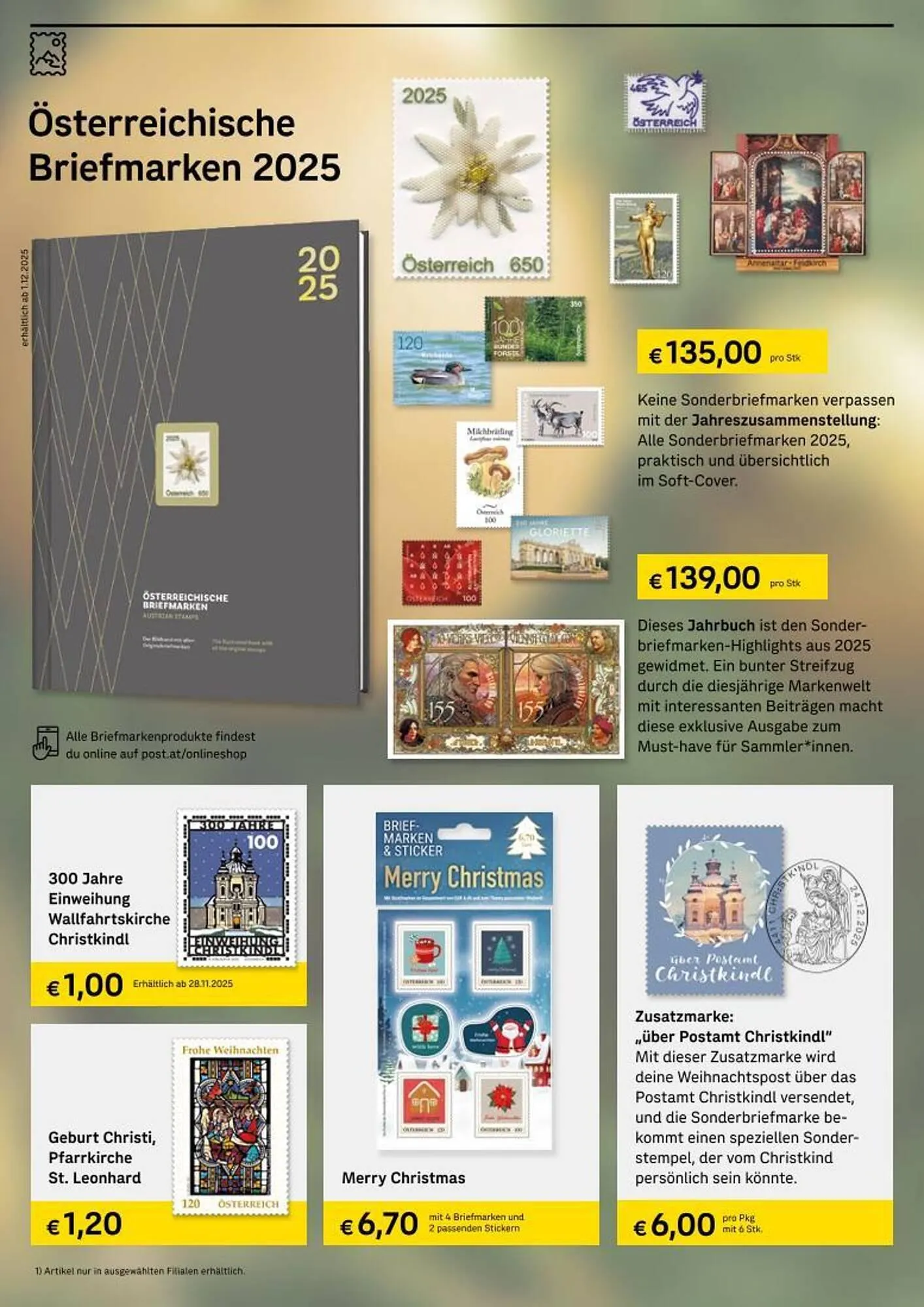 Post Flugblatt von 24. November bis 24. Dezember 2025 - Flugblätt seite  4