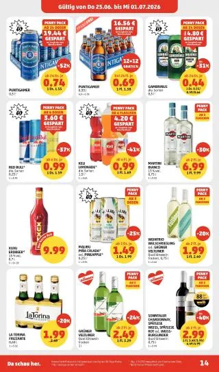 PENNY Flugblatt von 25. Juni bis 1. Juli 2026 - Flugblätt seite  14