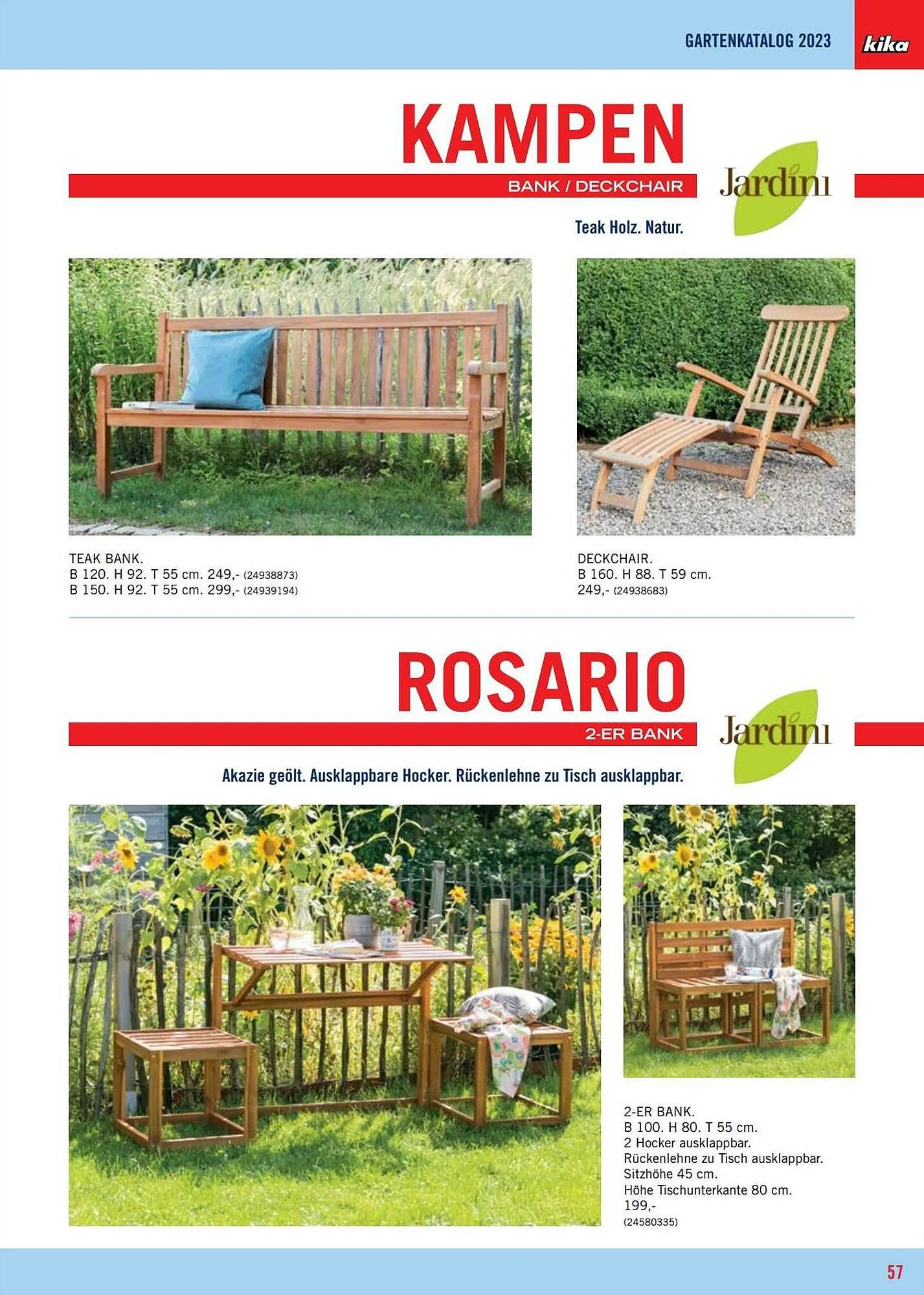 kika Flugblatt von 3. Februar bis 31. August 2023 - Flugblätt seite  57