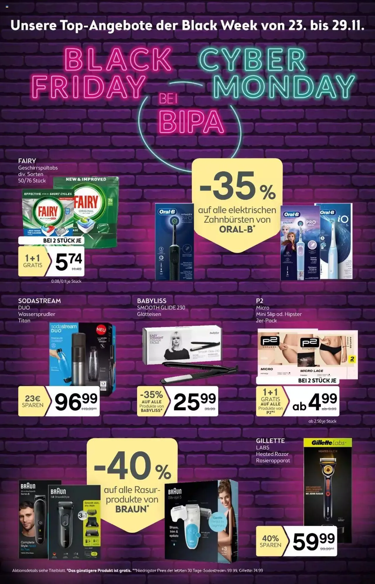 Bipa Black Friday von 16. November bis 29. November 2023 - Flugblätt seite  9
