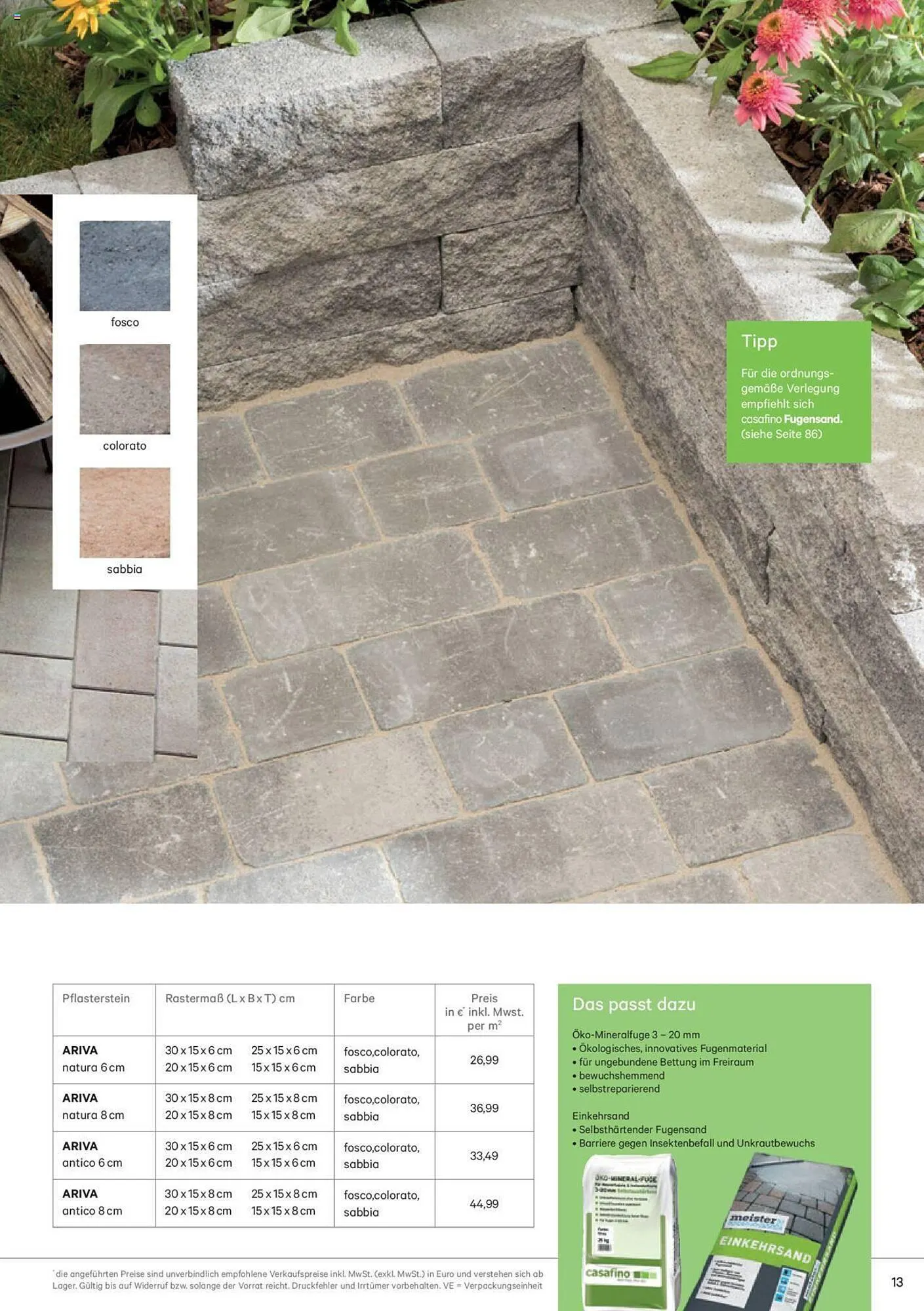 Lagerhaus Flugblatt von 2. März bis 31. Dezember 2023 - Flugblätt seite 13