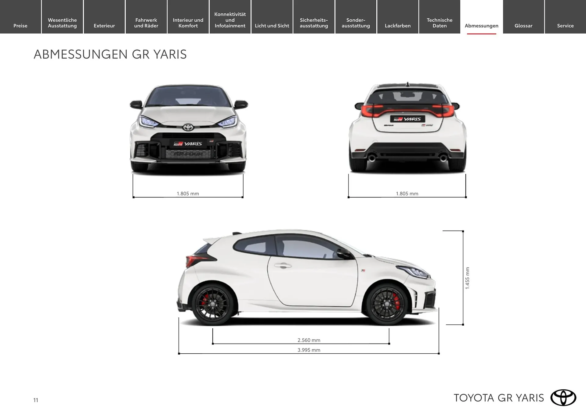 Toyota Flugblatt von 1. April bis 30. April 2026 - Flugblätt seite  11