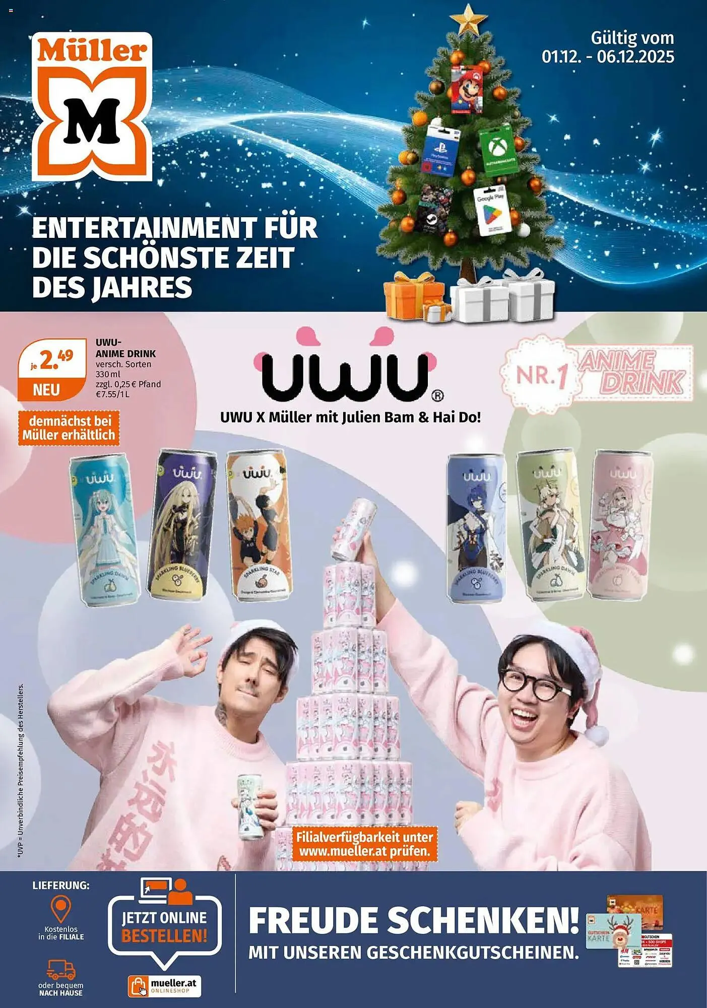 Müller Flugblatt von 30. November bis 13. Dezember 2025 - Flugblätt seite  18