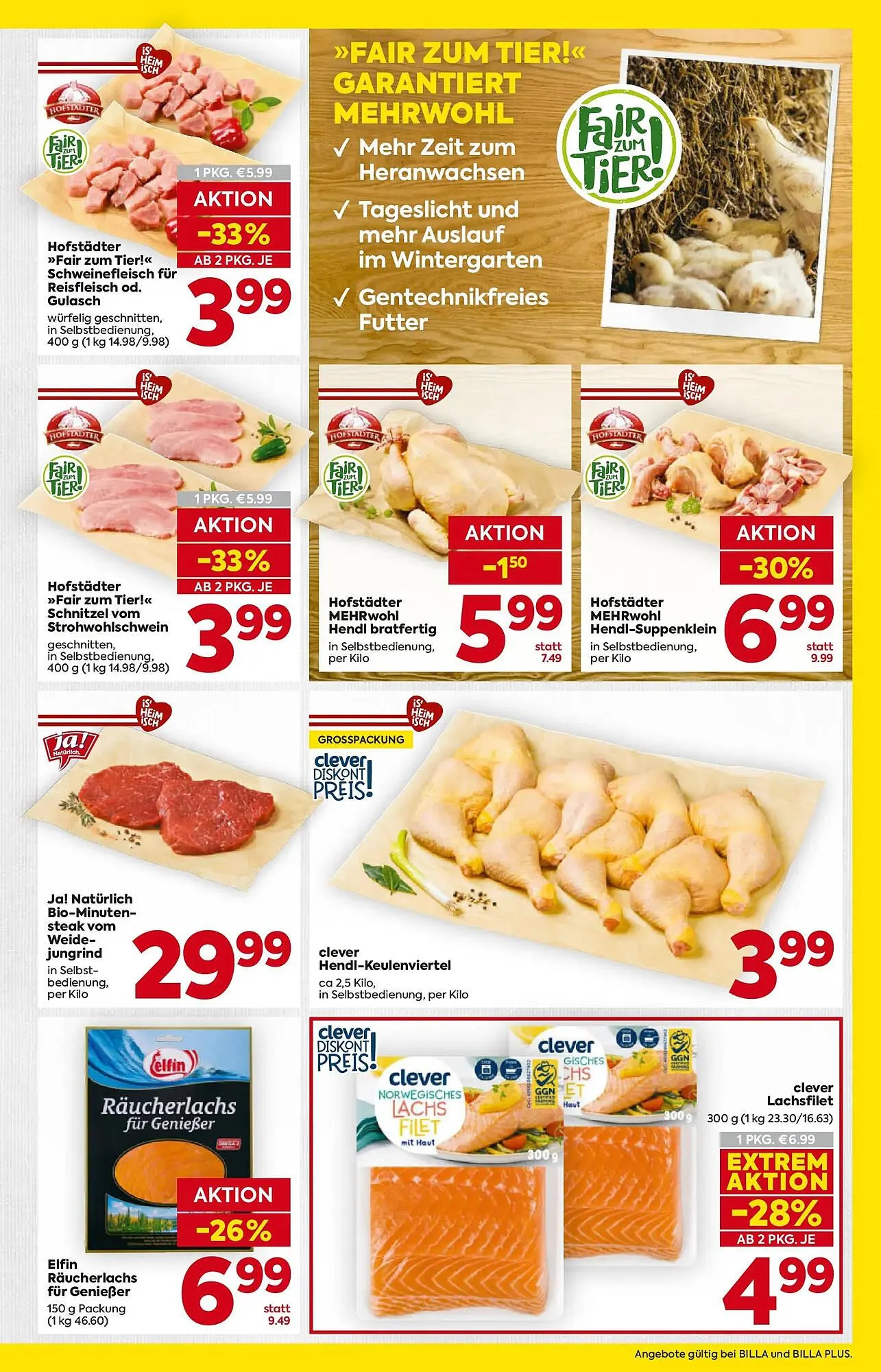 Billa Flugblatt von 15. Jänner bis 21. Jänner 2026 - Flugblätt seite  9