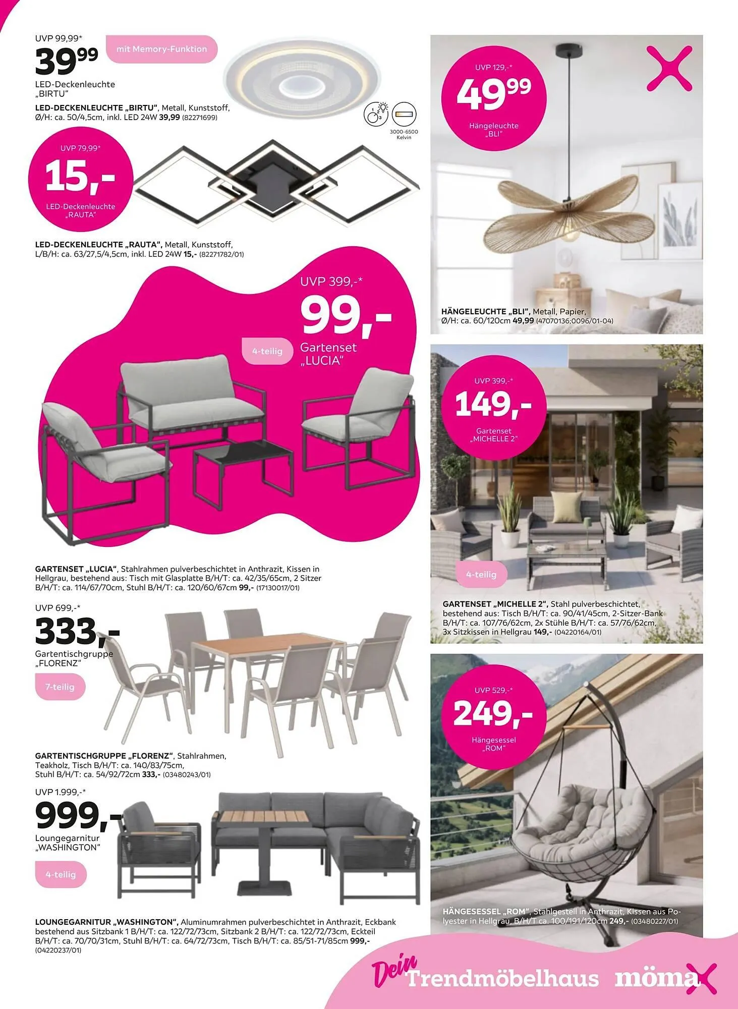 Mömax Flugblatt von 3. März bis 9. März 2026 - Flugblätt seite 3