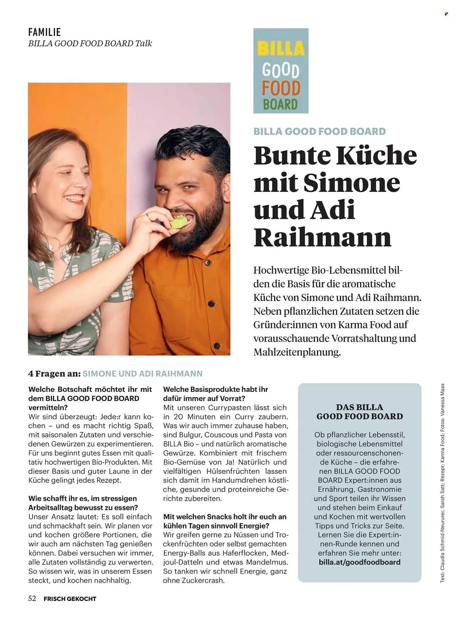 Billa Flugblatt von 1. November bis 30. November 2025 - Flugblätt seite 48