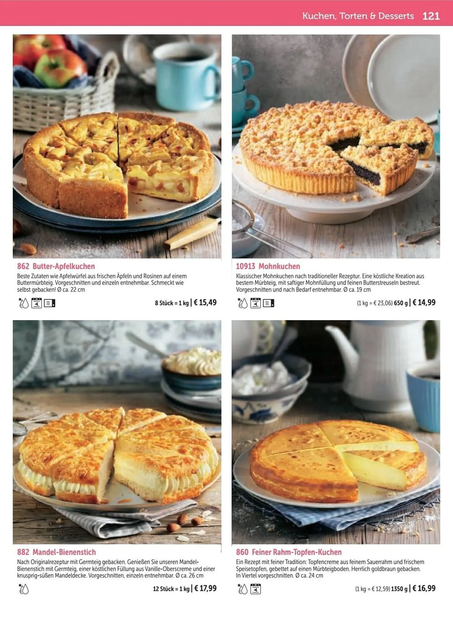 Bofrost Katalog von 13. September bis 6. März 2026 - Flugblätt seite  121