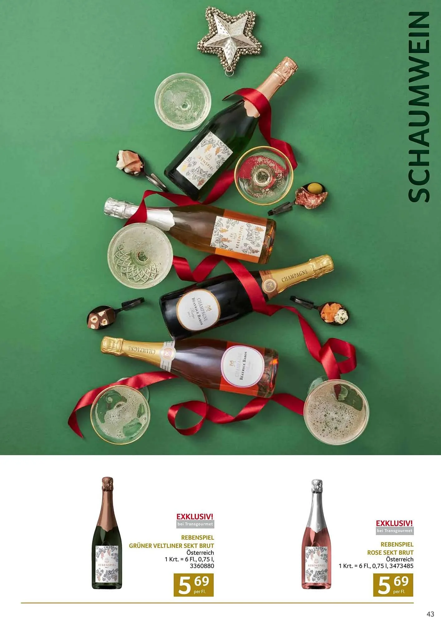 Transgourmet Flugblatt von 13. Oktober bis 24. Dezember 2025 - Flugblätt seite  43