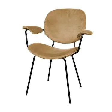 Samt-Armlehnstuhl Günni