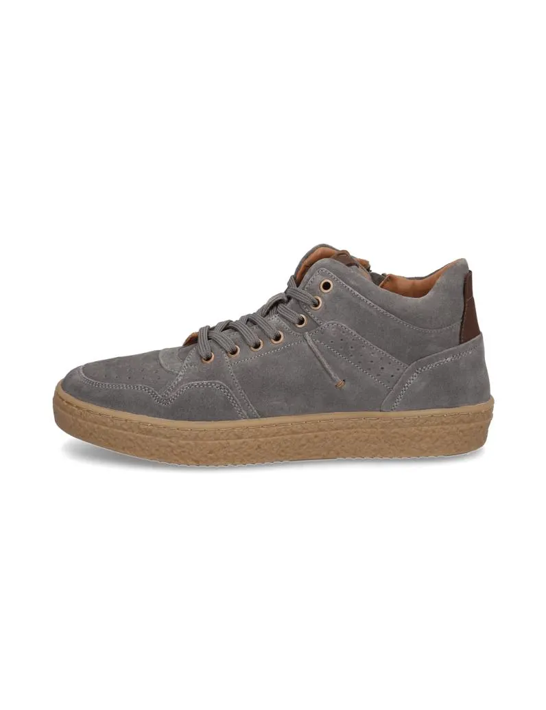 Veloursleder Sneaker Mid Cut