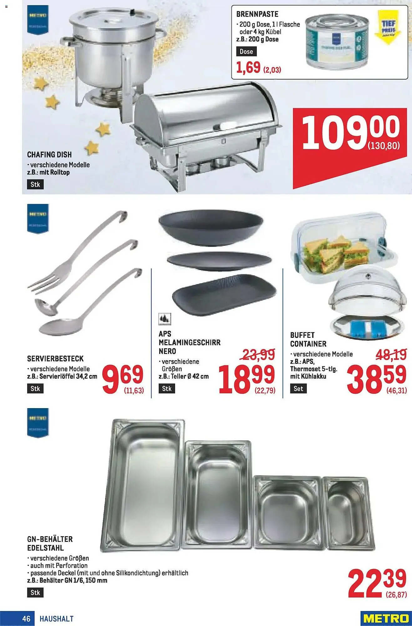 Metro Flugblatt von 27. November bis 10. Dezember 2025 - Flugblätt seite  46