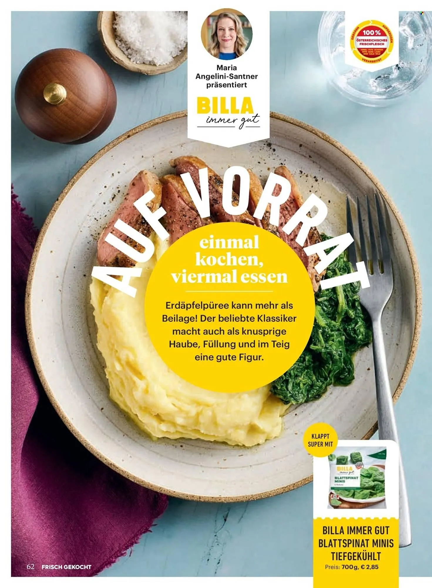 Billa Flugblatt von 1. November bis 30. November 2025 - Flugblätt seite  58