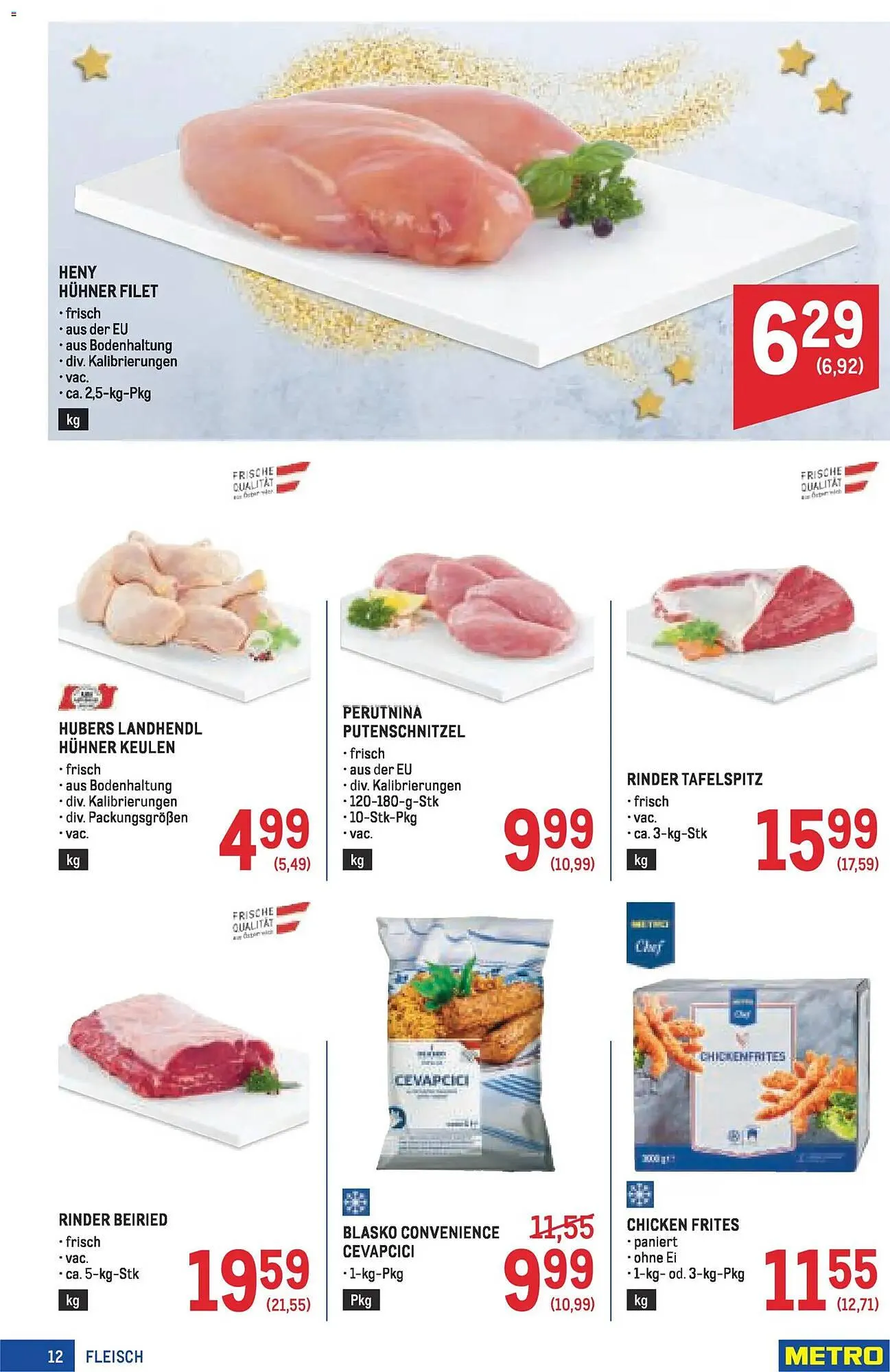 Metro Flugblatt von 27. November bis 10. Dezember 2025 - Flugblätt seite  12