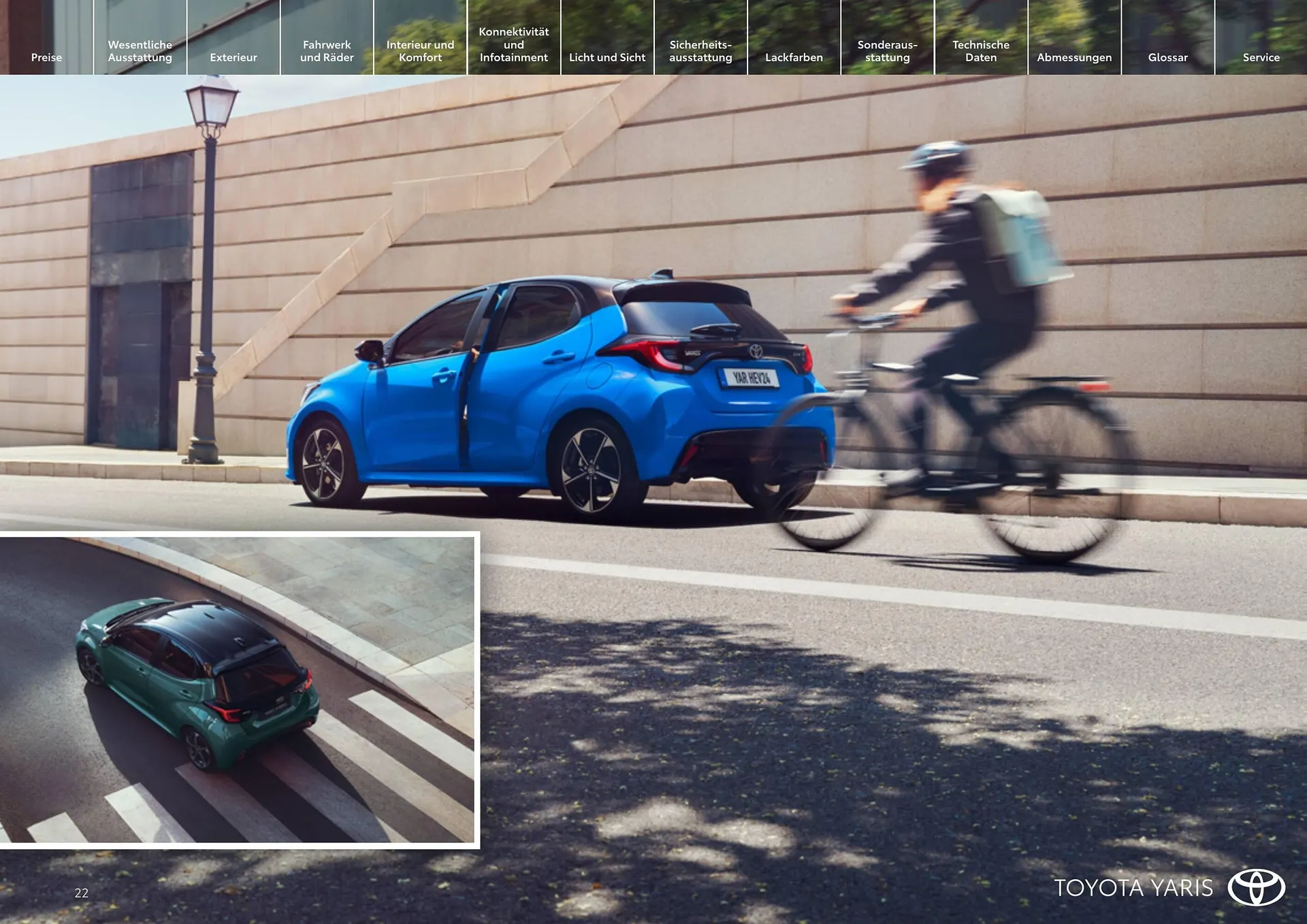 Toyota Flugblatt von 1. April bis 30. April 2026 - Flugblätt seite  22