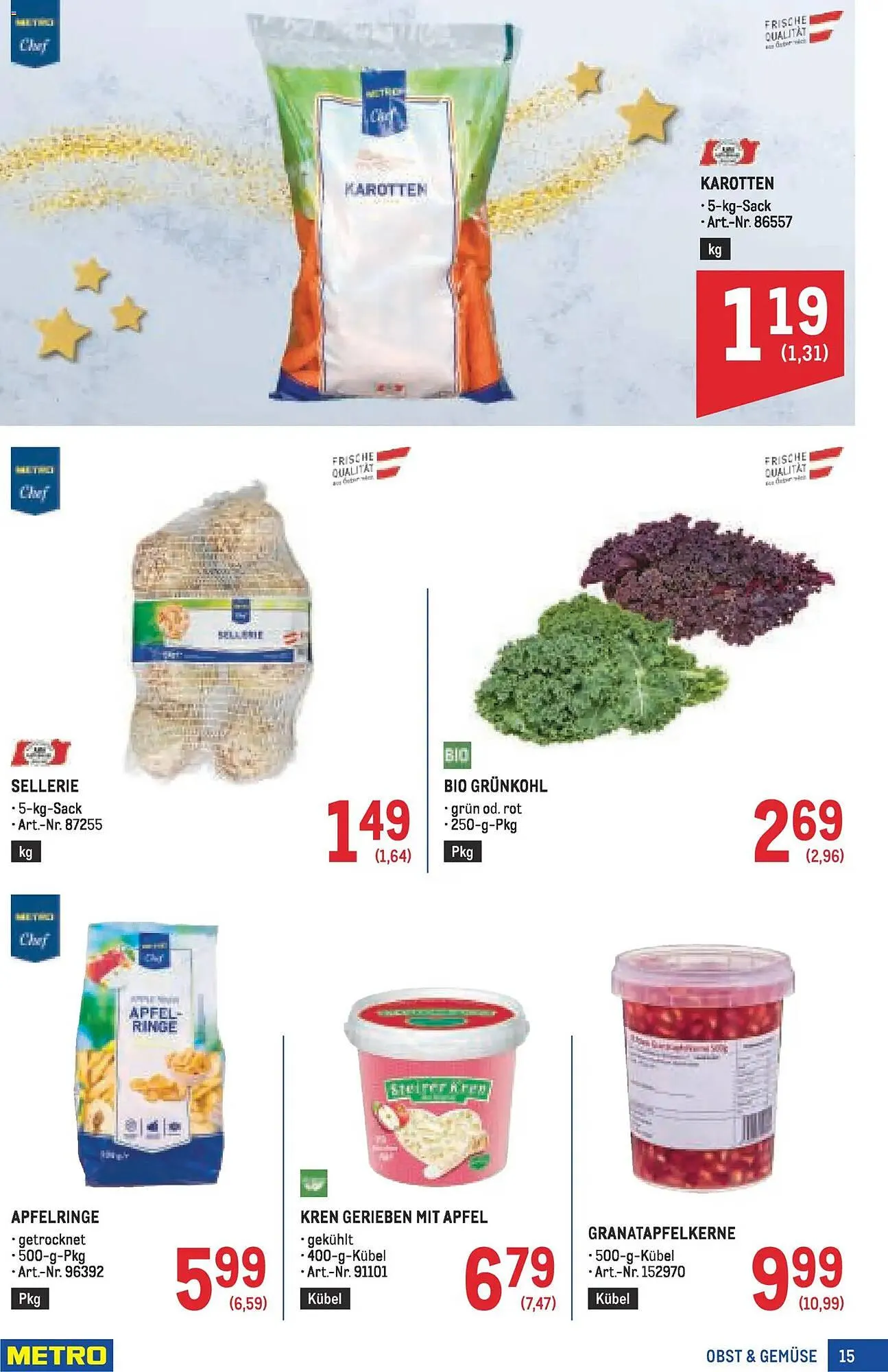 Metro Flugblatt von 13. November bis 26. November 2025 - Flugblätt seite 15