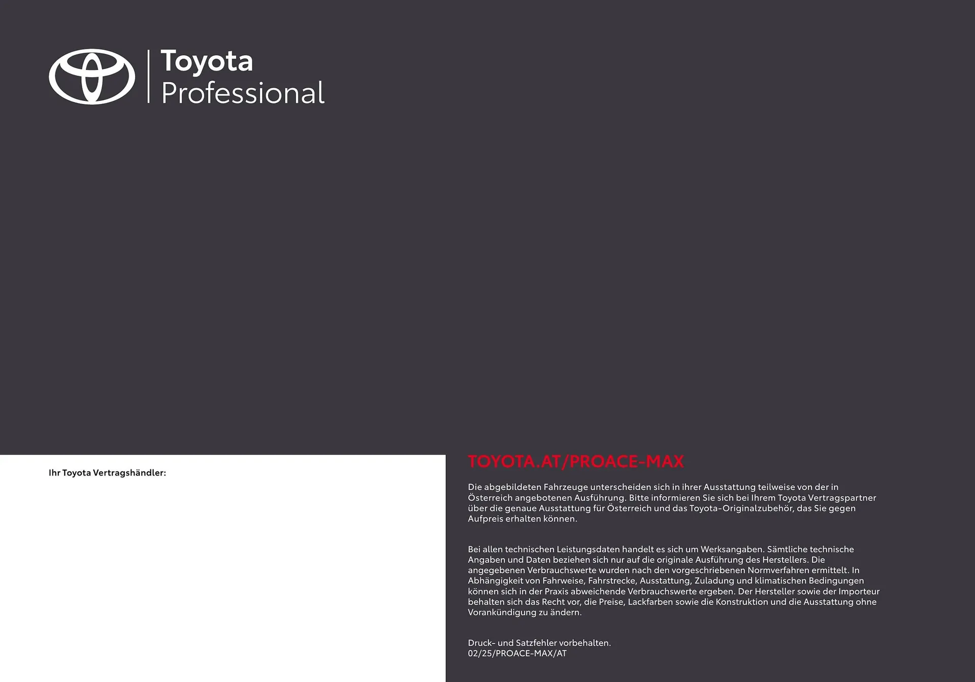 Toyota Flugblatt von 1. April bis 20. Oktober 2026 - Flugblätt seite  48