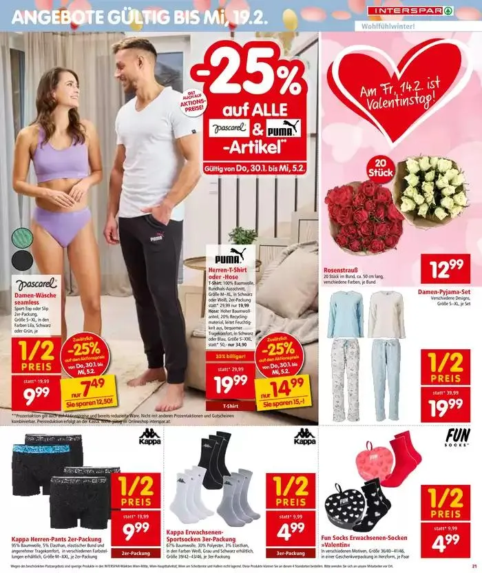 Exklusive Schnäppchen von 30. Jänner bis 13. Februar 2025 - Flugblätt seite 21