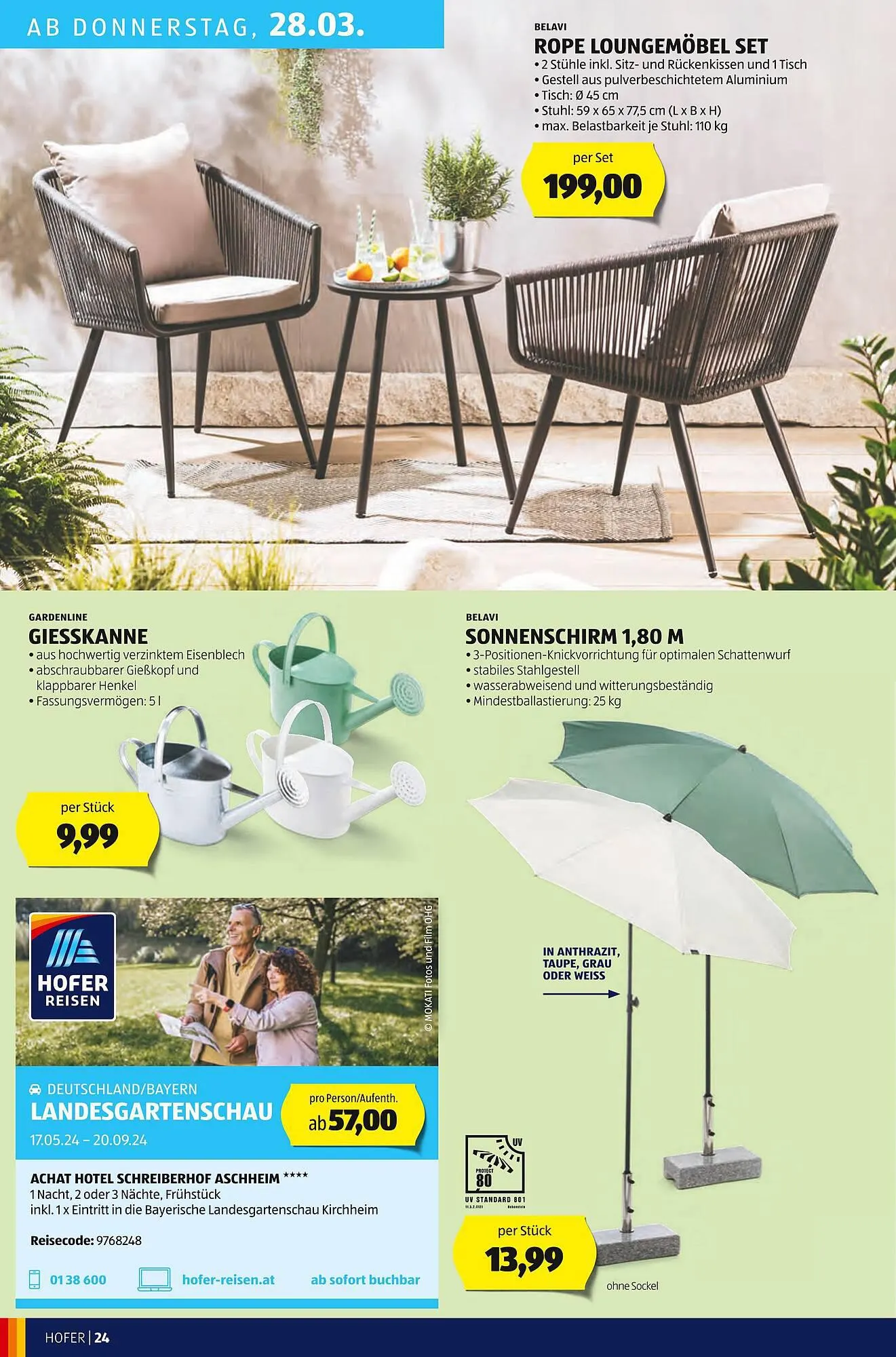 Hofer Flugblatt von 22. März bis 28. März 2024 - Flugblätt seite 26