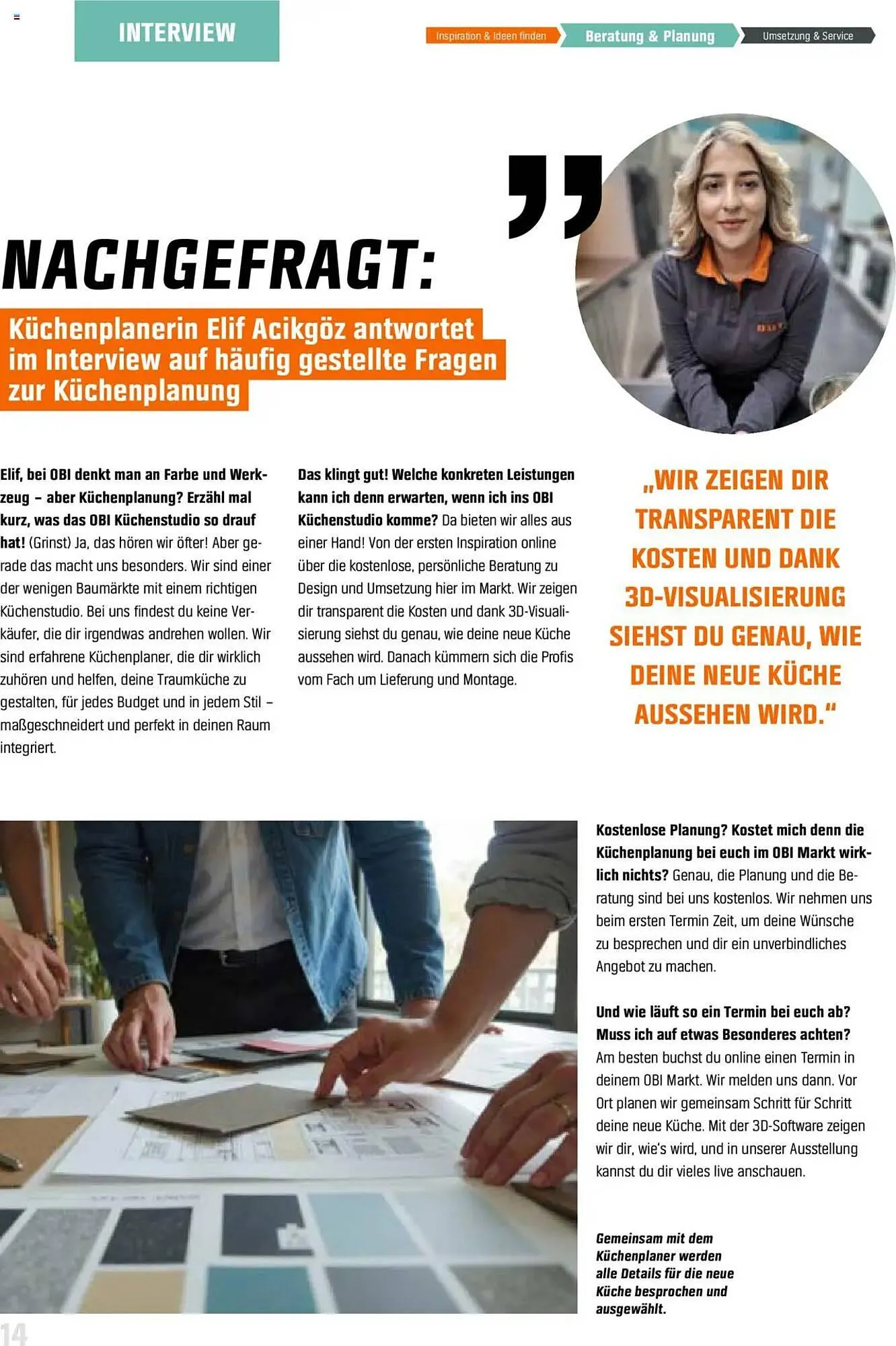 OBI Flugblatt von 30. Juli bis 31. Dezember 2025 - Flugblätt seite 14