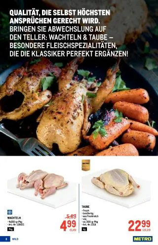 METRO Flugblatt Specials - Wild von 17. September bis 25. November 2026 - Flugblätt seite  8
