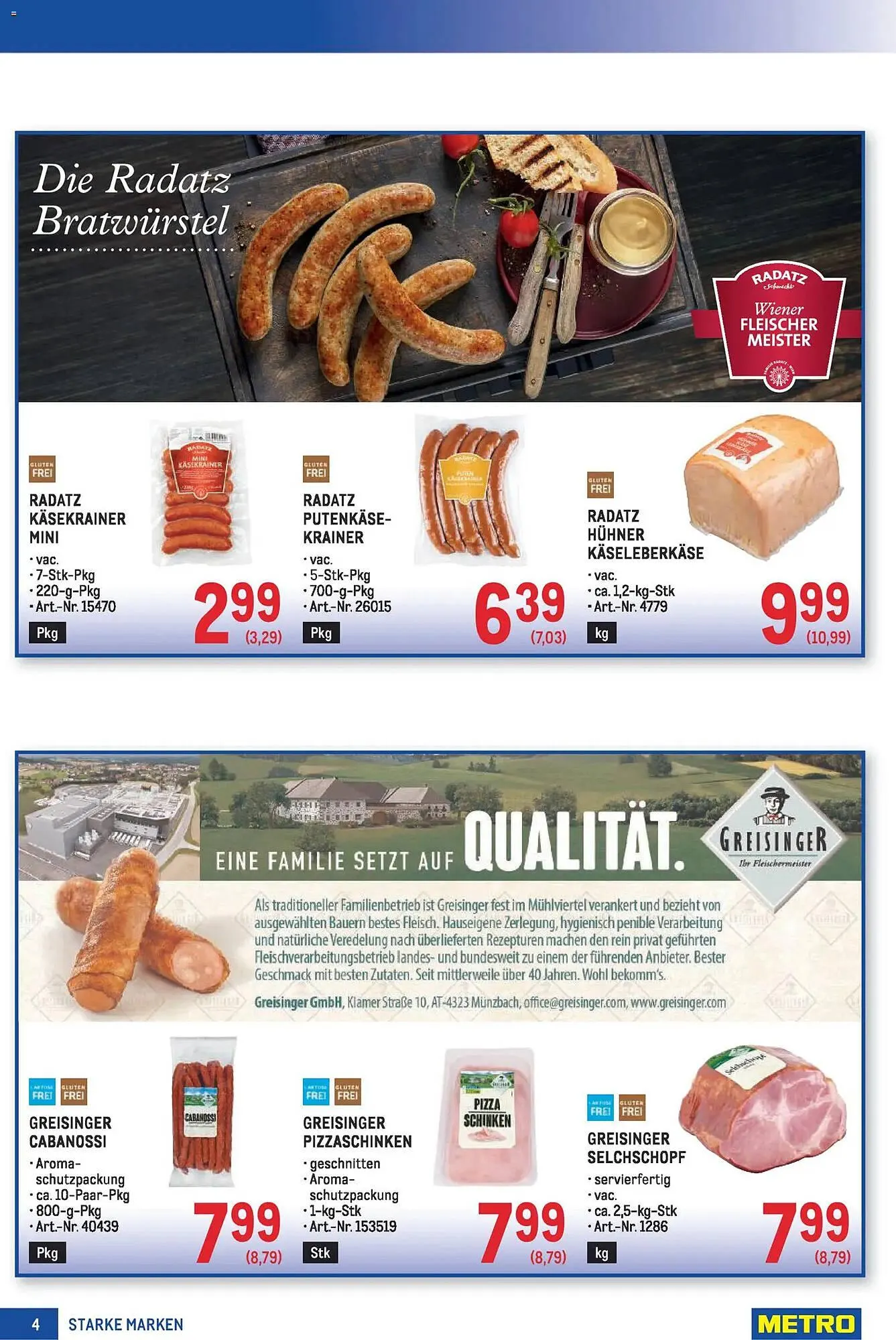 Metro Flugblatt von 27. November bis 10. Dezember 2025 - Flugblätt seite 4