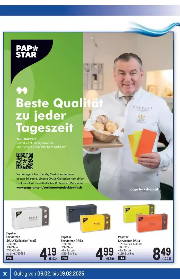 Sonderangebote für Sie von 6. Februar bis 19. Februar 2025 - Flugblätt seite  30