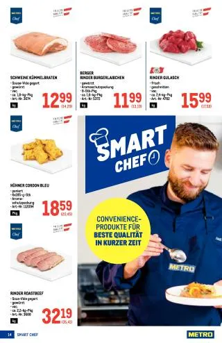 METRO Flugblatt -Profi von 19. März bis 1. April 2026 - Flugblätt seite  14